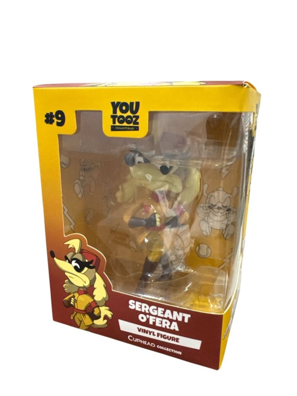Youtooz Sergeant OFera Vinyl Figure Cuphead Collection New In Box 4.5 Inch Colle - Picture 2 of 8
